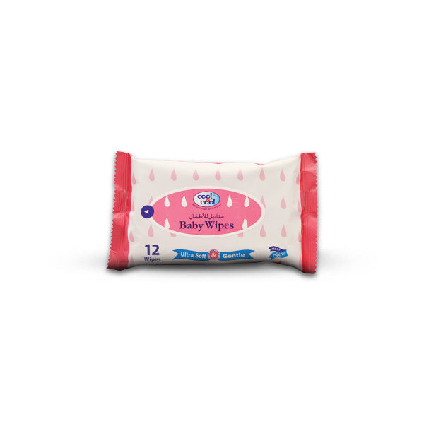 Baby Wipes 12's Travel Pack