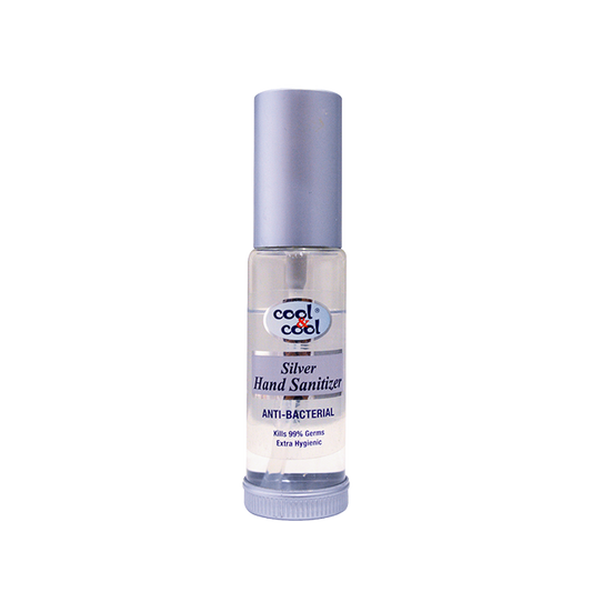 Silver Perfumed Hand Sanitizer Spray 30ml