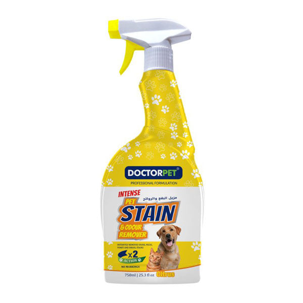 Citrus Stain and Odour Remover for Cats and Dogs - 750 ml