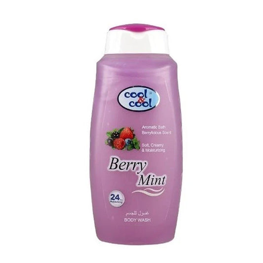 Cool & Cool Shower Gel 500ml Berry Mint
